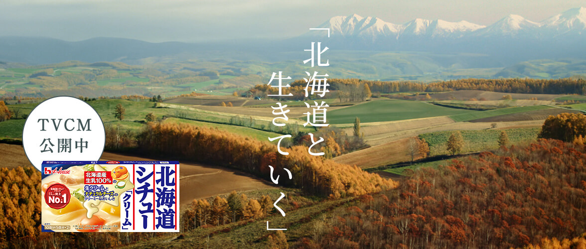 「北海道と生きていく」TVCM公開中 北海道シチュー