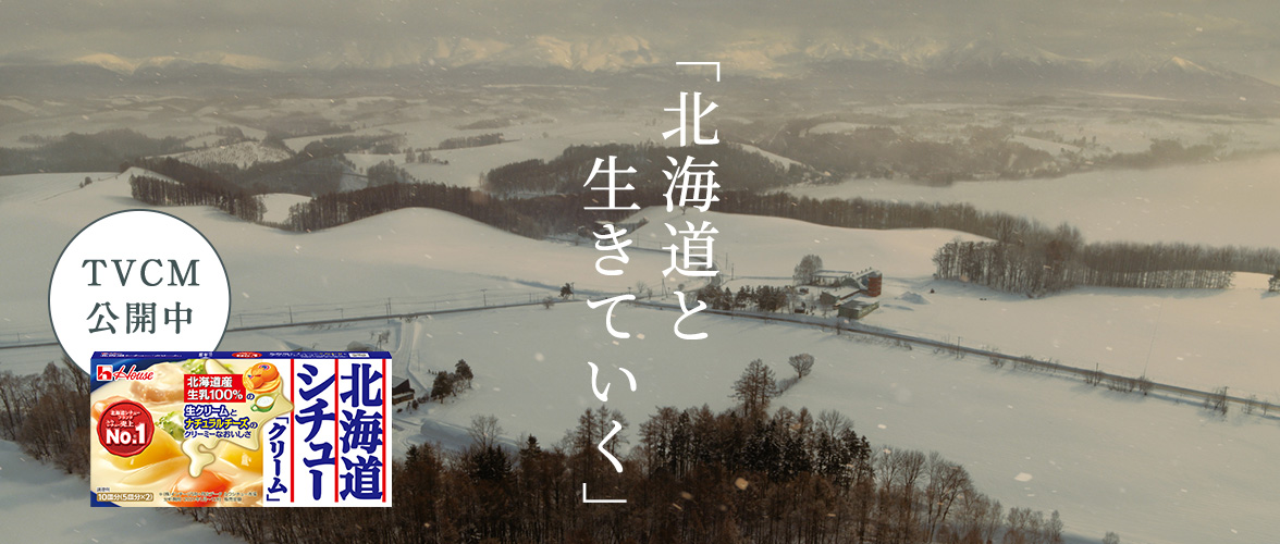 「北海道と生きていく」TVCM公開中 北海道シチュー