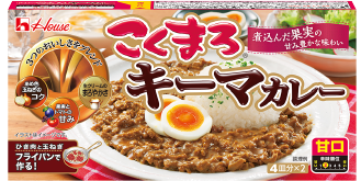 こくまろ キーマカレー 商品パッケージの写真