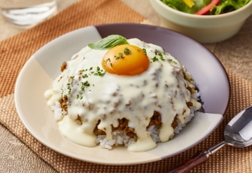 カフェ風チーズキーマカレー