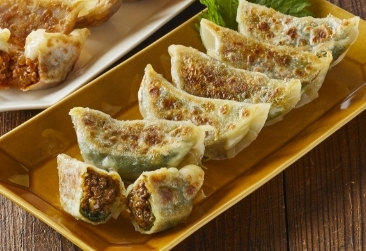 キーマカレー餃子 