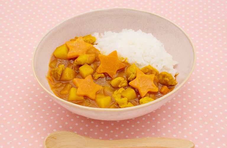 お星さまのチキンカレー
