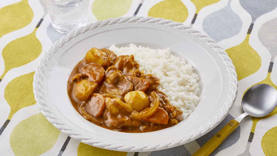 電子レンジで作る！時短カレー