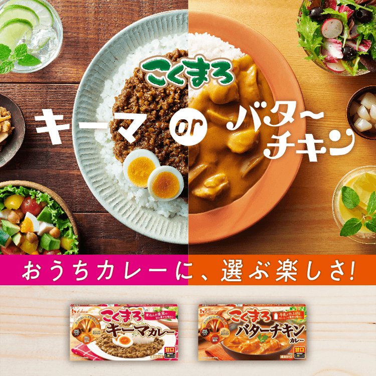 こくまろバラエティ こくまろカレー ブランドサイト ハウス食品