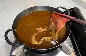 #5分でゴハン 牛肉カレーしゃぶしゃぶ