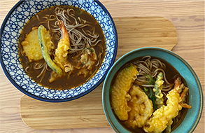 #お惣菜大活躍 天ぷらカレーそば
