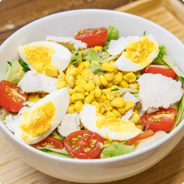 豚骨ごまドレのサラーメン