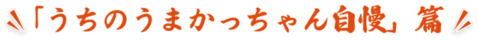 CM 「うちのうまかっちゃん自慢」篇