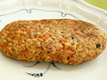 写真：【低たんぱくミート（ミンチ状肉様食品）】作り置き鯖バーグ